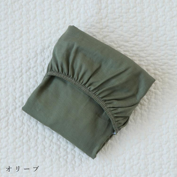 ベビー布団 ベビー フィッティングシーツ【日本製】レギュラーサイズ ミニサイズ 無地 シンプル 和晒し ダブルガーゼ