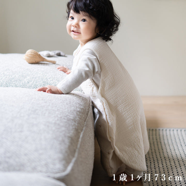 ダウン 羽毛 スリーパー 新生児 1歳頃まで【日本製】新生児から使える 乾燥機対応 医師と共同開発