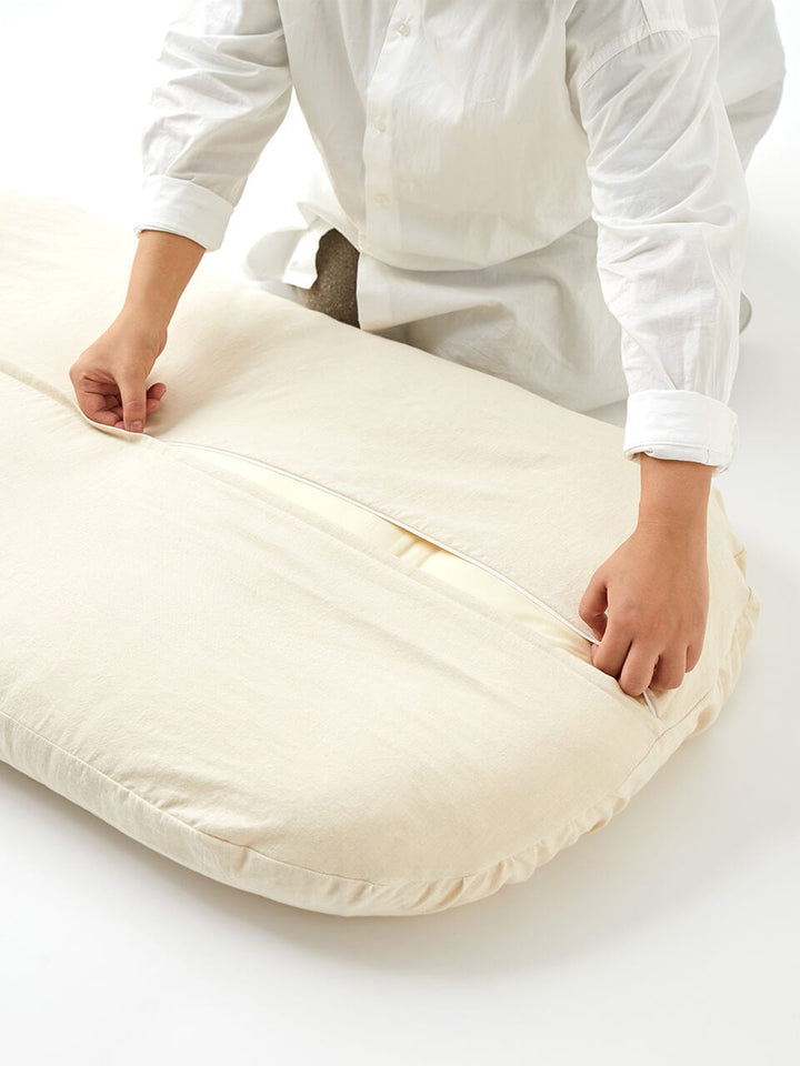 ISURUcocon専用 敷き布団カバー スヴィンカシミヤ （グレー）